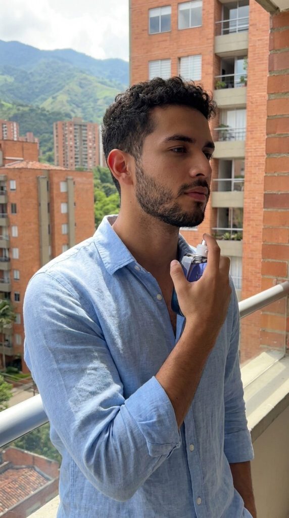 Perfume Hawas Ice Rasasi inspiración alta gama frescura extrema